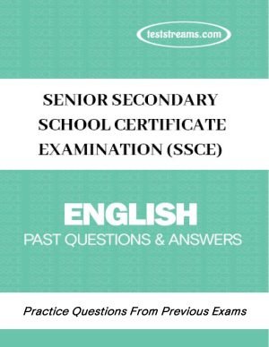 Ssce English Language Practice Questions And Answers Ms-word/pdf Download