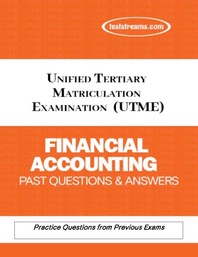 UTME Financial Accounting Practice Questions and Answers MS-WORD/PDF Download