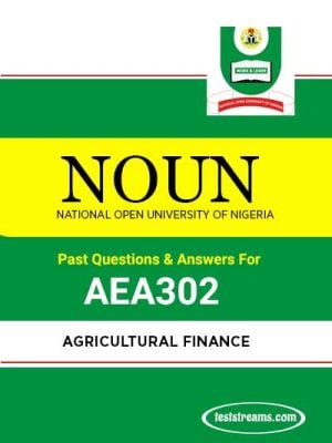 AEA302 – Agricultural Finance (october-2019)