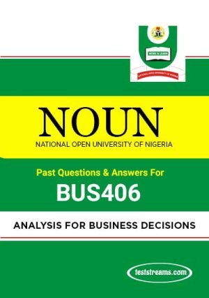 Bus406 – Analysis For Business Decisions (2020)- Pdf Download