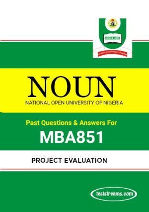 Mba851 – Project Evaluation (october-.)- Pdf Download