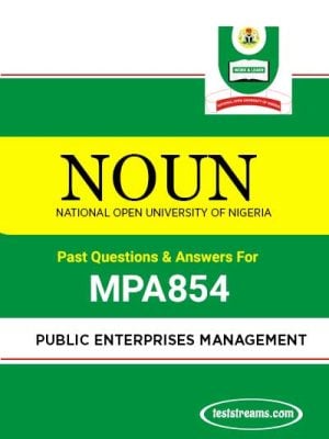 MPA854 – PUBLIC Enterprises Management (october-2019)