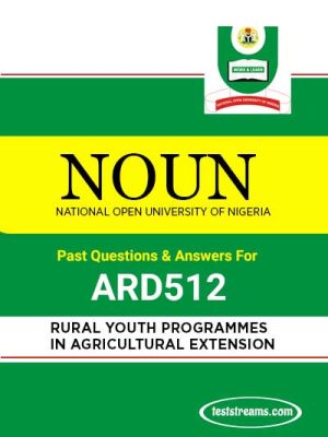 AEM512 – Rural Youth Programmes in Agricultural Extension (october-2019)
