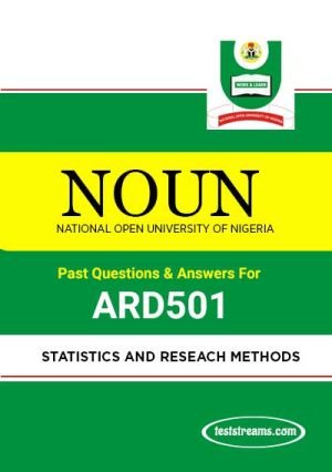 Aea501 – Statistics For Social Research (october-2019)- Pdf Download