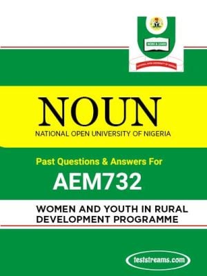 AEM732 – Women and Youth in Rural Development Programme (october-2019)