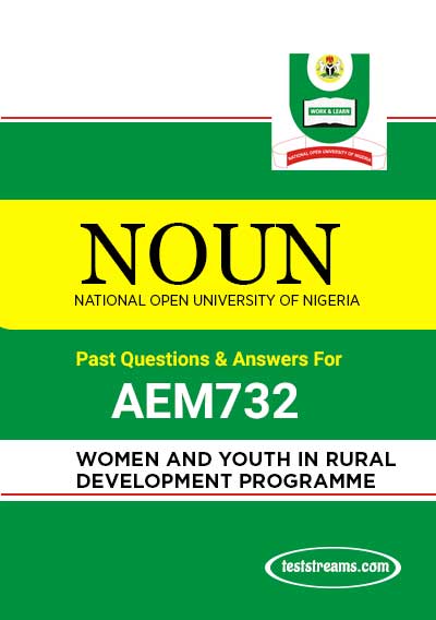 AEM732 – Women and Youth in Rural Development Programme (october-2019)
