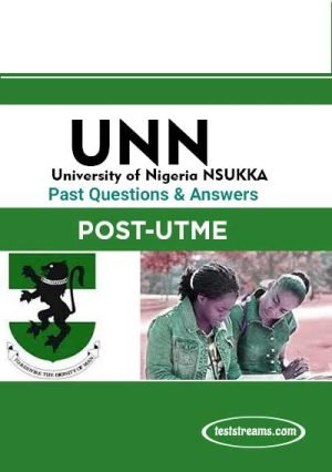 University Of Nigeria, Nsukka (unn) Post Utme Past Questions And Answers | Download Pdf (copy)- Pdf Download