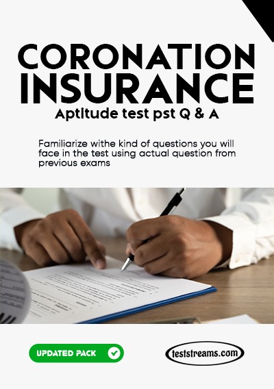 Coronation Insurance Aptitude Test Past Questions
