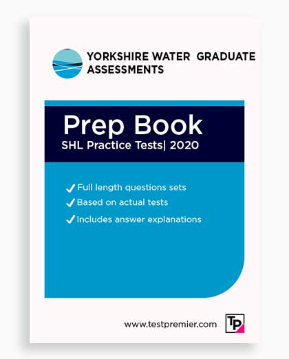 YORKSHIRE WATER Graduate Assessment Practice Questions pack- PDF Download