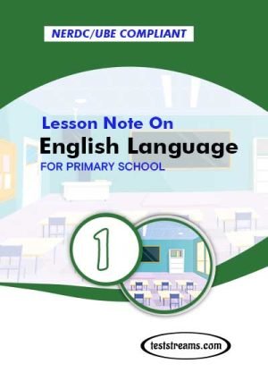 Primary 1 Lesson Note On English Language Ms-word/pdf Download