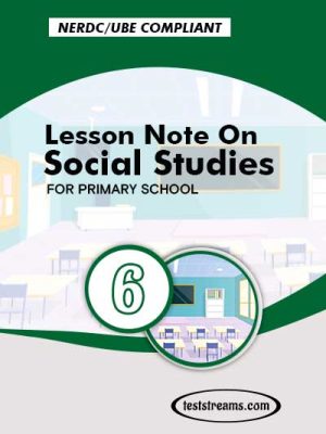 Primary 6 Lesson note On Social Studies MS-WORD/PDF Download