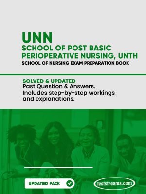 Unn School Of Post Basic Perioperative Nursing- Pdf Download