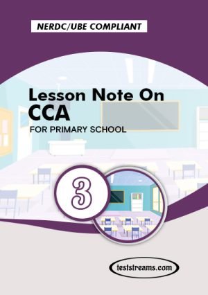 Primary 3 Lesson Note On Cultural And Creative Arts Ms-word/pdf Download