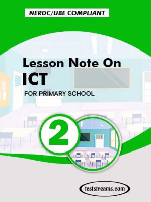 Primary 2 Lesson note On ICT