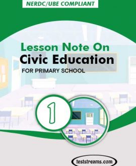 Primary 1 Lesson note On Civic Education