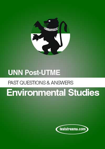 UNN Post-UTME Past Questions For Faculty Of Environmental Studies