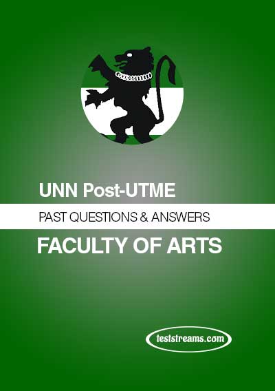 UNN Post-UTME Past Questions For Faculty Of Arts