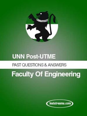 UNN Post-UTME Past Questions For Faculty Of Engineering