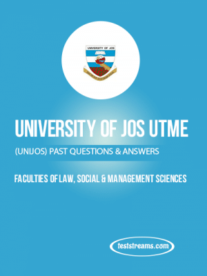 UNIJOS Post-UME Past and Answers for faculties of Law, Management sciences, Social sciences, Arts and Education (Arts)