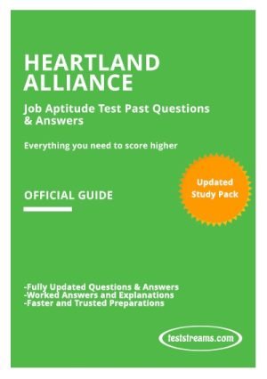 Heartland Alliance Test Past Questions And Answers