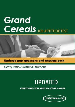 Grand Cereals Aptitude Test Past Questions And Answers