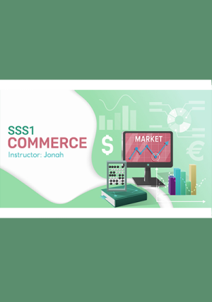 Sss 1 Commerce Video Lesson | First Term