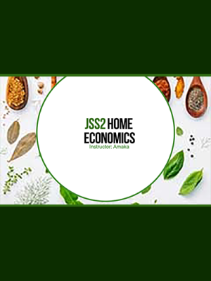 JSS1 Home Economic Video Lessons | Complete Session (Copy)