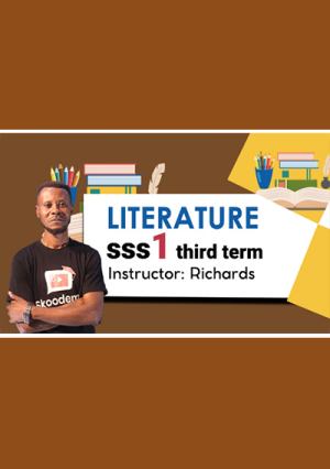 Sss1 Literature In English Video Lesson | First Term