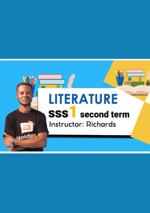 Sss1 Literature In English Video Lesson | First Term