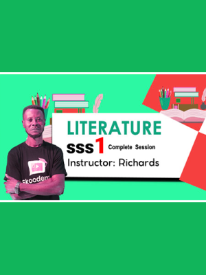 SSS1 Literature In English Video Lesson | Complete Session