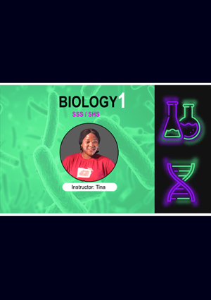 Sss1 Biology Video Lesson | First Term