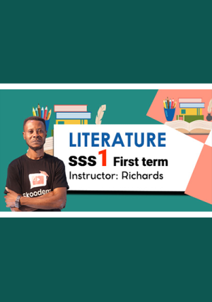 Sss1 Literature In English Video Lesson | First Term