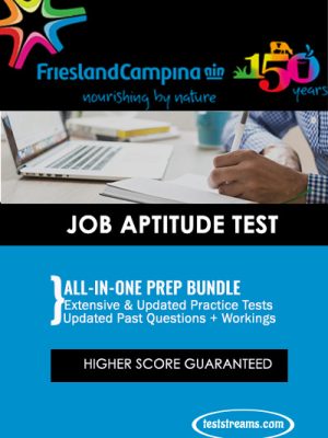 Friesland Campina Job Aptitude Test Past Questions and Answers