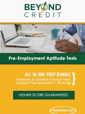 Beyond Credit Limited Aptitude Test Past Questions and Answers 2022 Updated Copy