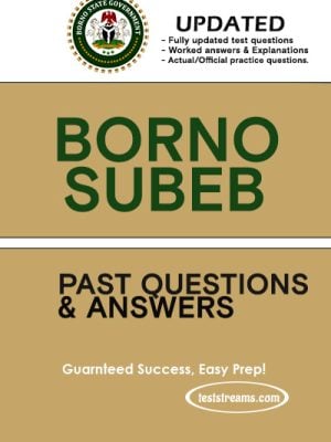 Borno State SUBEB Past Questions and Answers – Updated