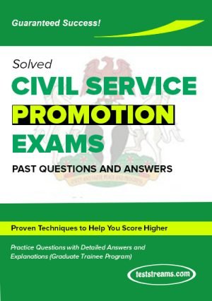 Civil Service Promotion Exam Past Questions And Answers