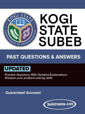 Kogi SUBEB Exams Past Questions and Answers – Updated