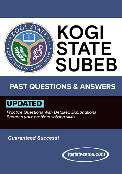 Kogi SUBEB Exams Past Questions and Answers – Updated