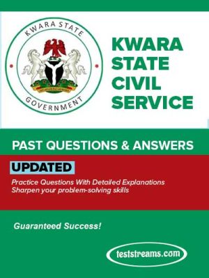 Kwara State Civil Service Promotion Exams Past Questions and Answers 2022 Update