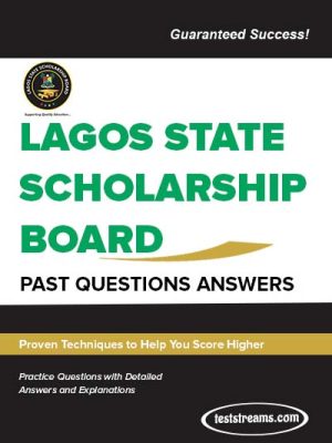 Lagos State Scholarship Past Questions and Answer – Updated Copy