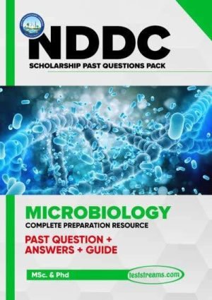 Nddc Scholarship Past Questions And Answers - Microbiology