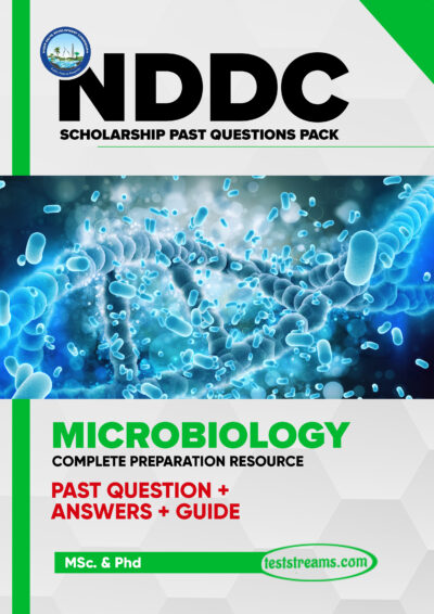 NDDC Scholarship Past Questions And Answers - Microbiology - PDF Download