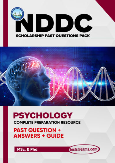 NDDC Scholarship Past Questions And Answers - PSYCHOLOGY- PDF Download