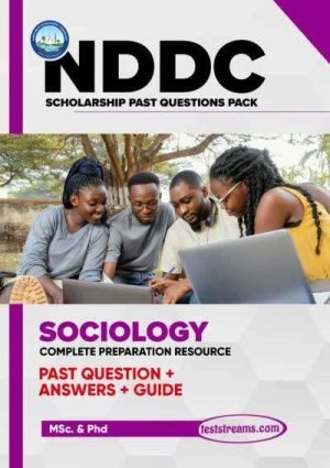 Nddc Scholarship Past Questions And Answers - Sociology