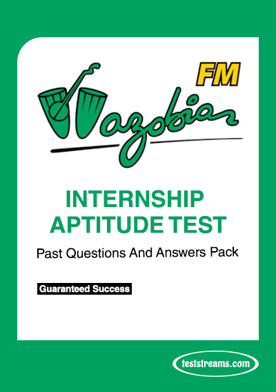 Cool Wazobia Info FM Job Internship Aptitude Test Questions & Answers – Updated Copy