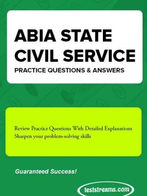 Abia state civil service Practice questions and answers