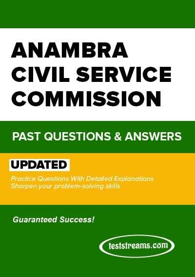 Anambra state civil service Practice questions and answers