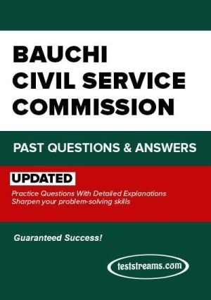 Bauchi State Civil Service Practice Questions And Answers