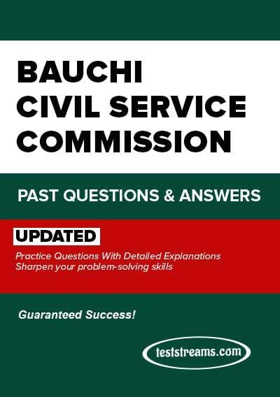 Bauchi State Civil Service Practice Questions and Answers