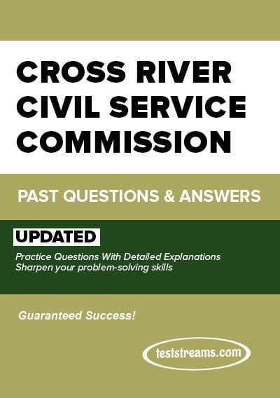 Cross River Civil Service Practice Past Question And Answers